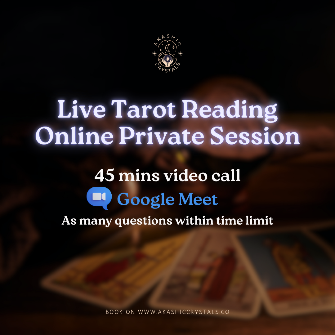 45 Min Video Call Reading Session