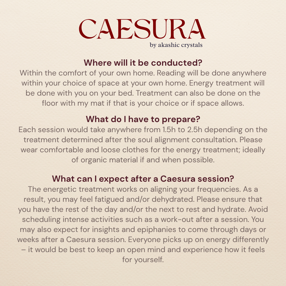 Caesura - Home Visit for a Sacred Reset