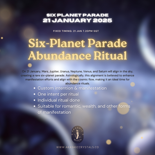 [21 Jan] Six-Planet Parade Abundance Ritual