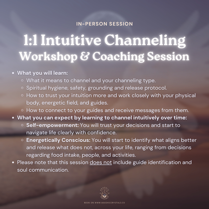[1:1] Intuitive Channeling Workshop & Coaching Session