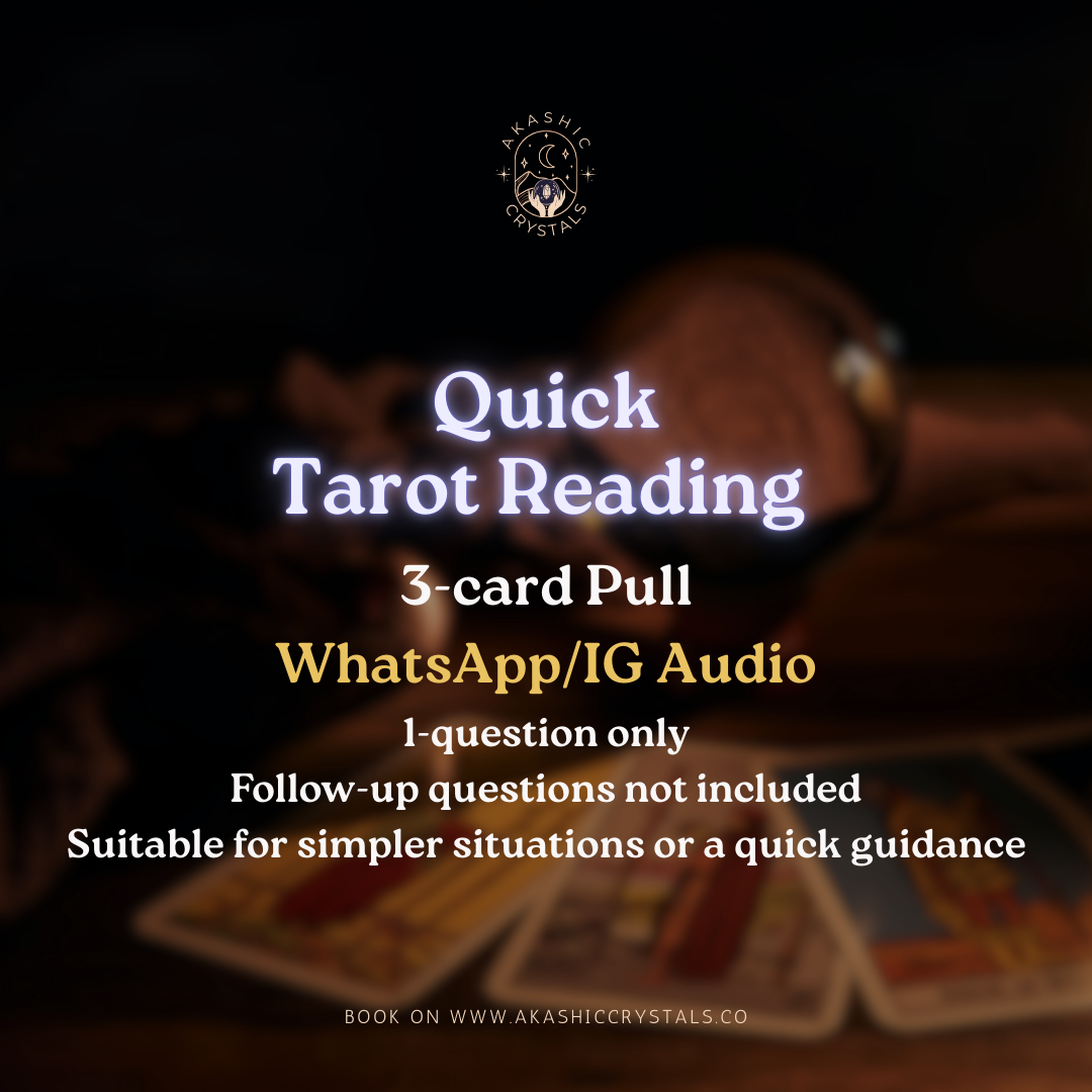 [WITHIN 24H/72H] 1 Question Tarot Reading for Quick Guidance