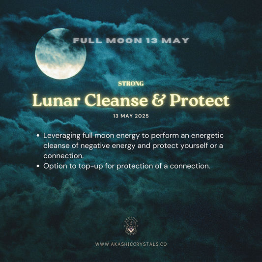 [Full Moon] Lunar Cleanse & Protect