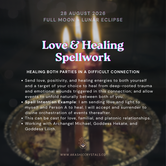 [Full Moon Lunar Eclipse] Love & Healing for Difficult Connections
