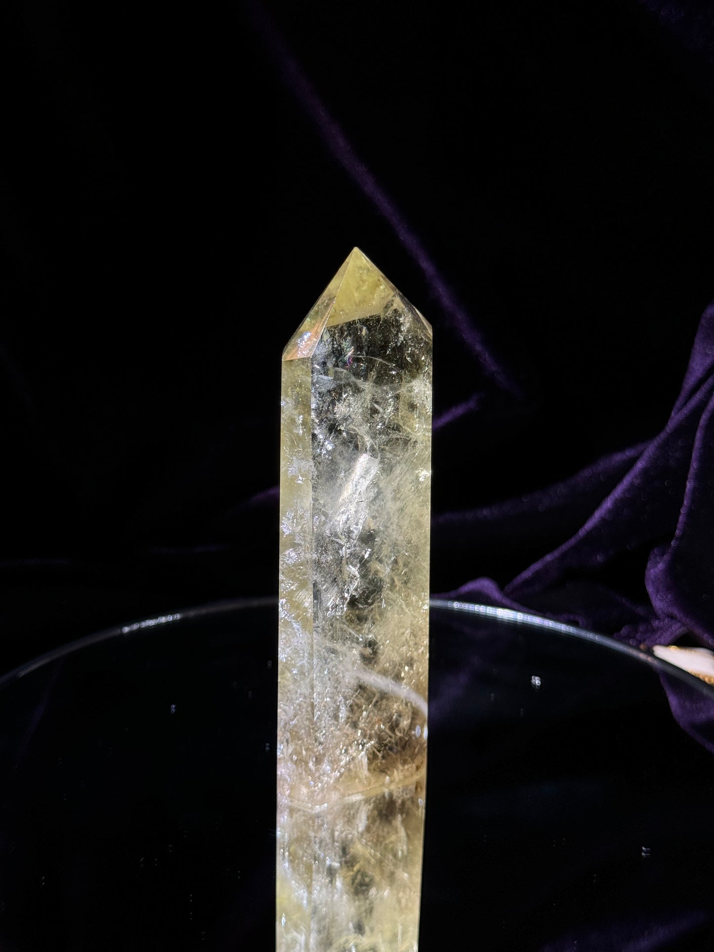 Lemon Citrine Tower C004