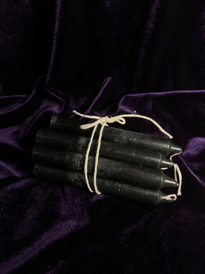 Charged Coloured Candles (Per piece)