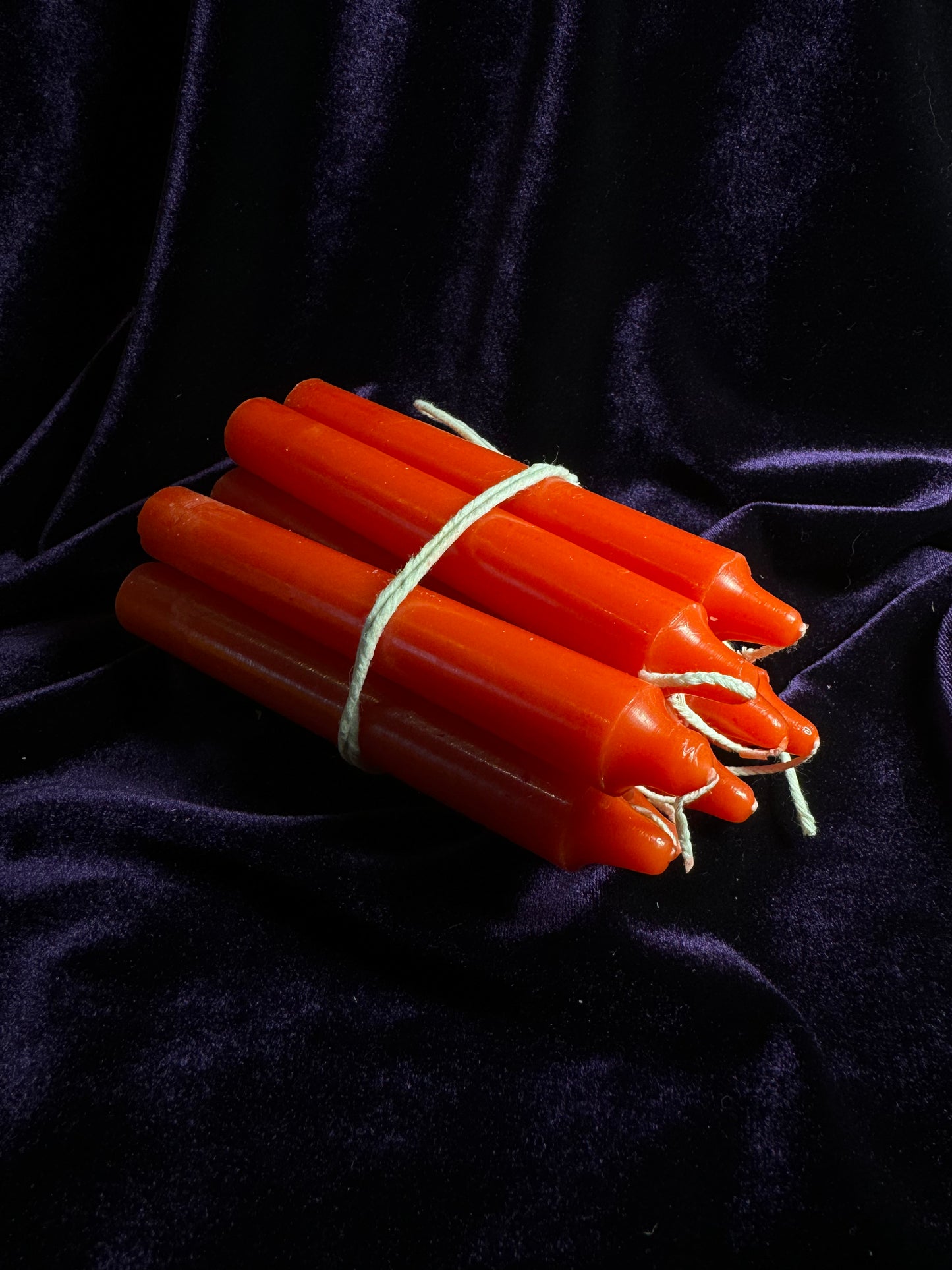 Charged Coloured Candles (Per piece)