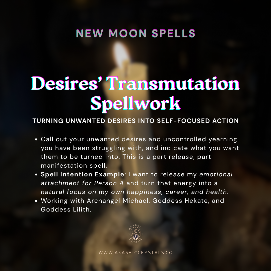 [New Moon] Desires' Transmutation Spell
