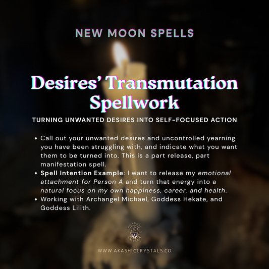 [New Moon] Desires' Transmutation Spell