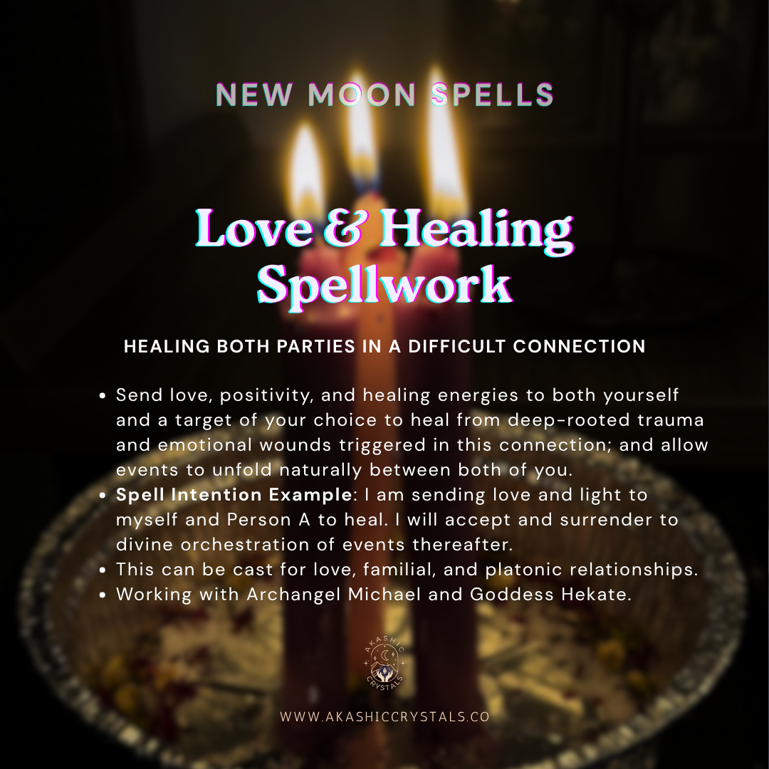 [New Moon] Love & Healing for Difficult Connections