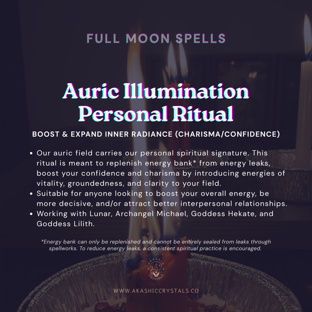 [29 July] Auric Illumination Personal Ritual