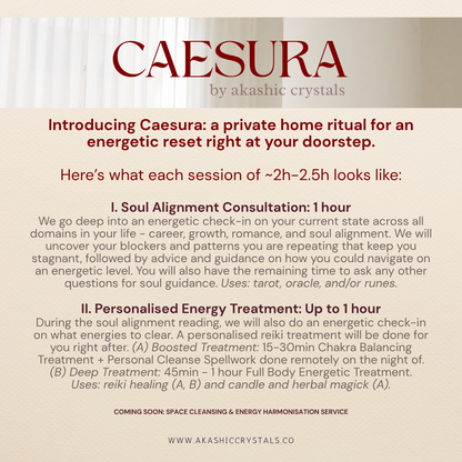 Caesura - Home Visit for a Sacred Reset