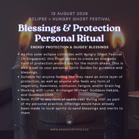 [New Moon HGF] Blessings & Protection Ritual