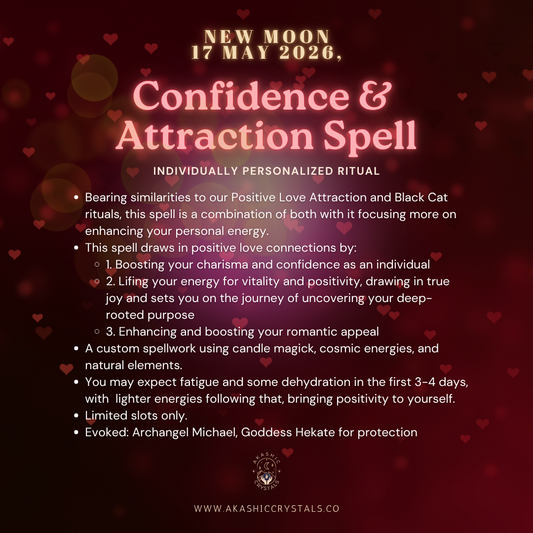 [New Moon] Confidence & Attraction Spell