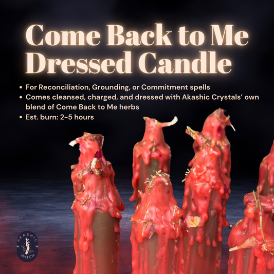 [Pre-order] Come Back to Me Dressed Candle