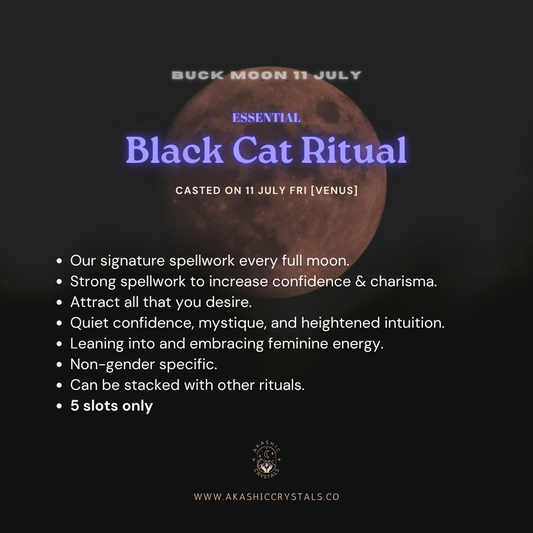 [Buck Moon] Black Cat Ritual