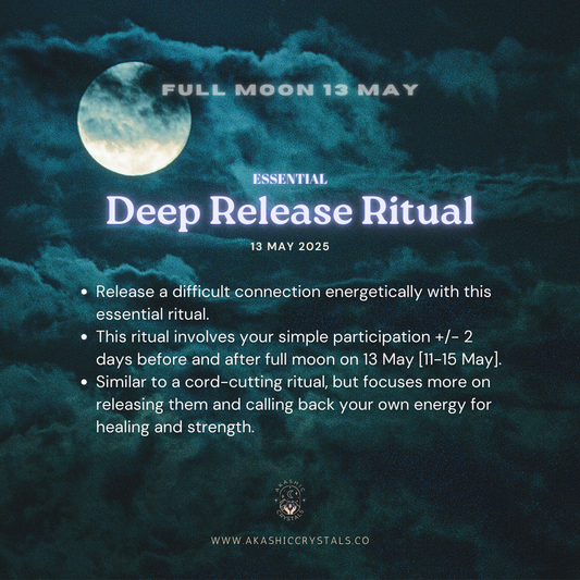 [Full Moon] Deep Release Ritual