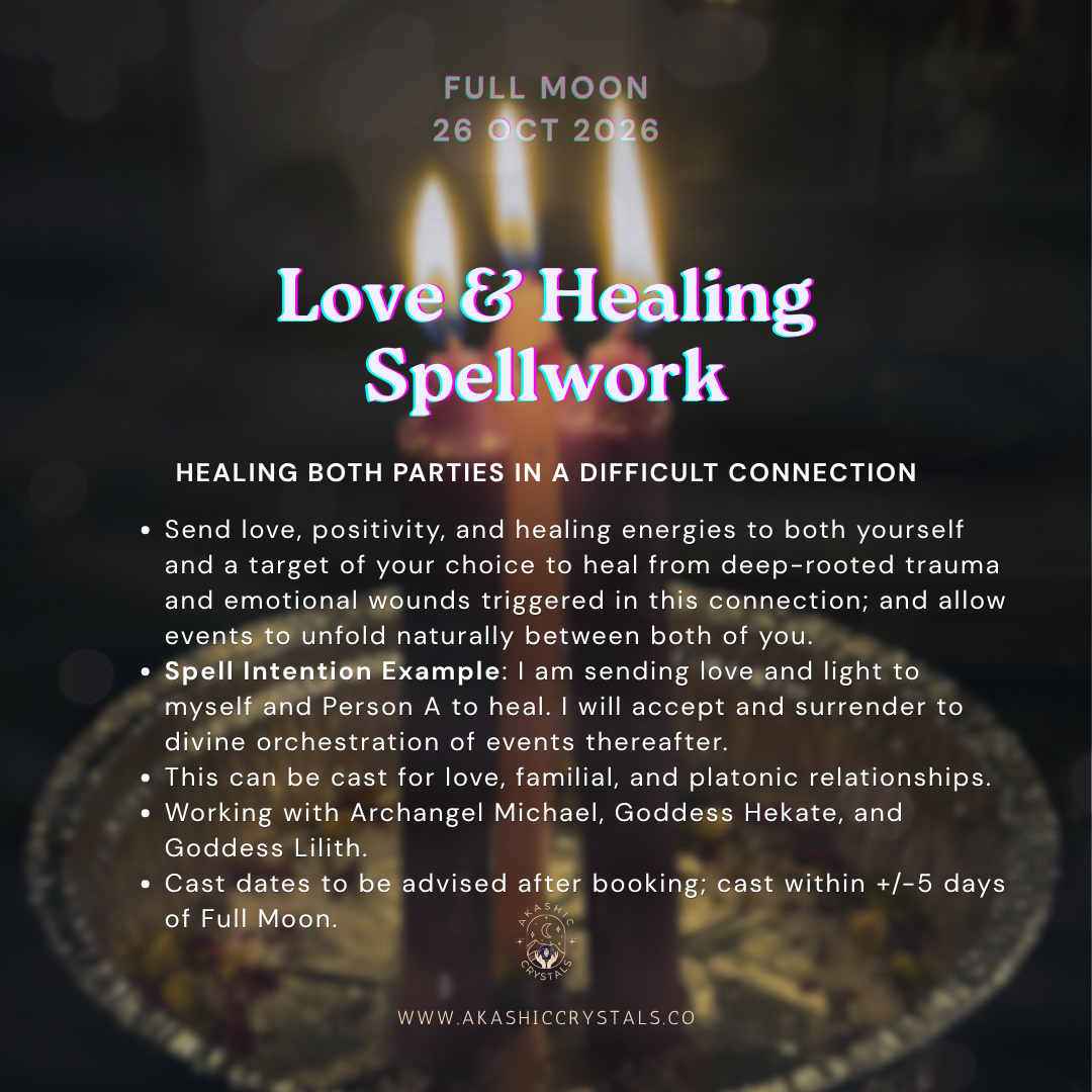 [Full Moon] Love & Healing for Difficult Connections