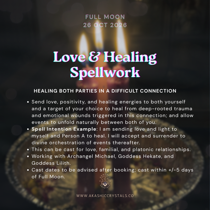 [Full Moon] Love & Healing for Difficult Connections