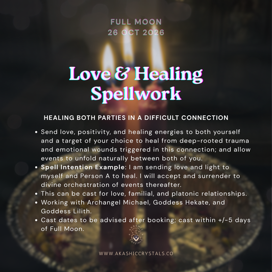 [Full Moon] Love & Healing for Difficult Connections