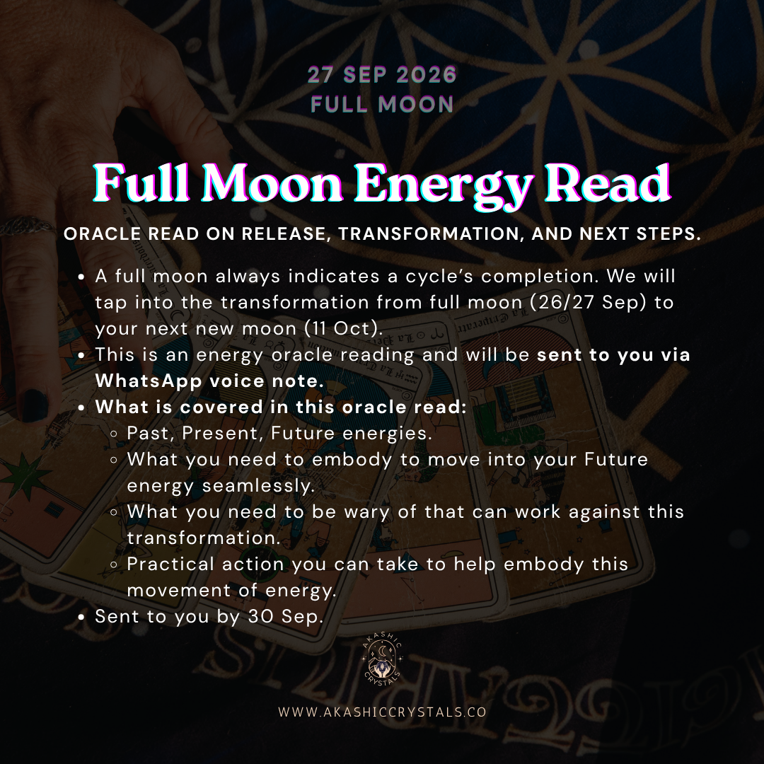 Full Moon Energy Reading [Full Moon Sep 26]