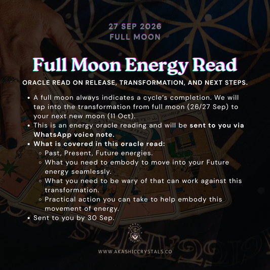 Full Moon Energy Reading [Full Moon Sep 26]