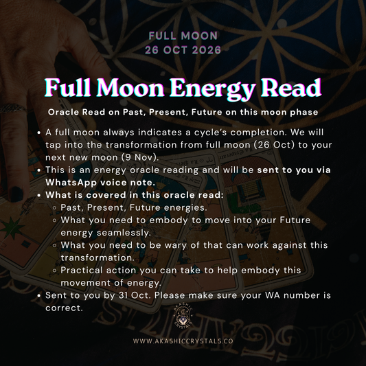 [26 Oct] Full Moon Energy Reading