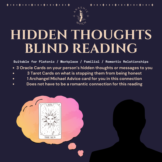 Hidden Thoughts Blind Reading