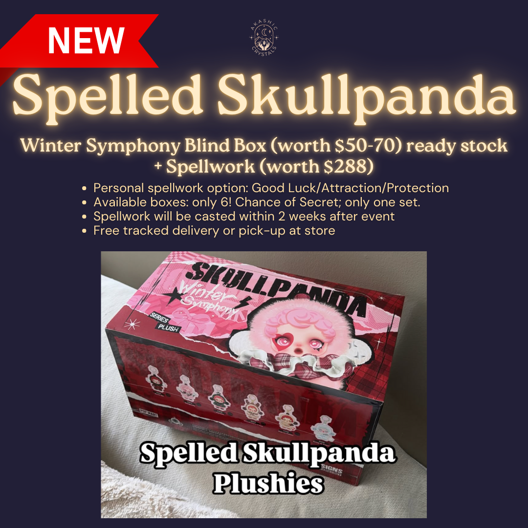 *LAUNCH 25 JAN 9AM SGT* Spelled Skullpanda Winter Symphony Blind Box [Ready stock]