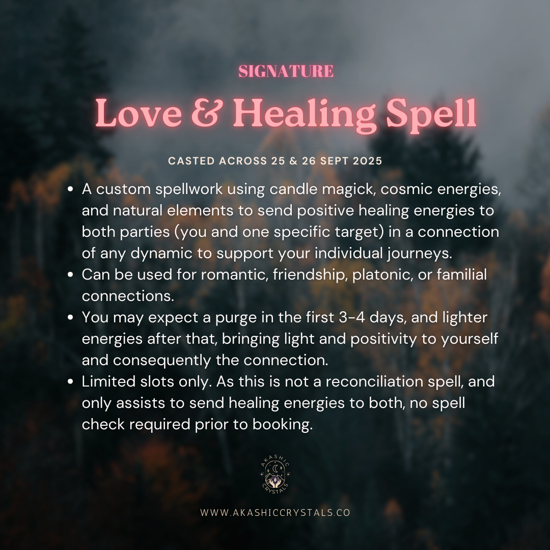 [Venus] Love & Healing Spell 25 & 26 Sept