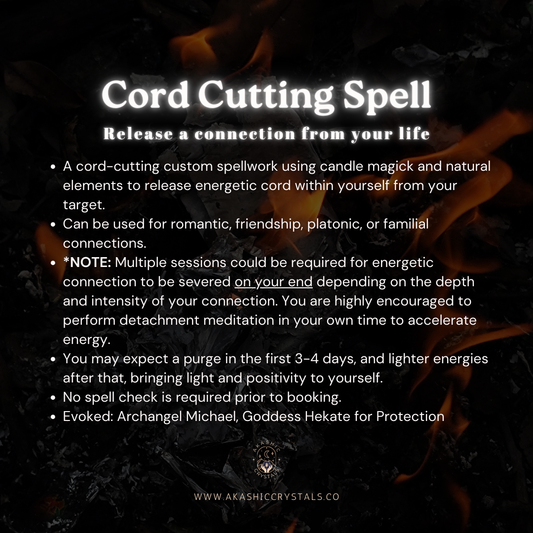 Cord-cutting Spell