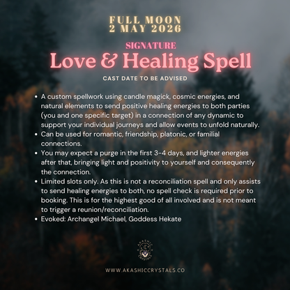 [Full Moon] Love & Healing Spell