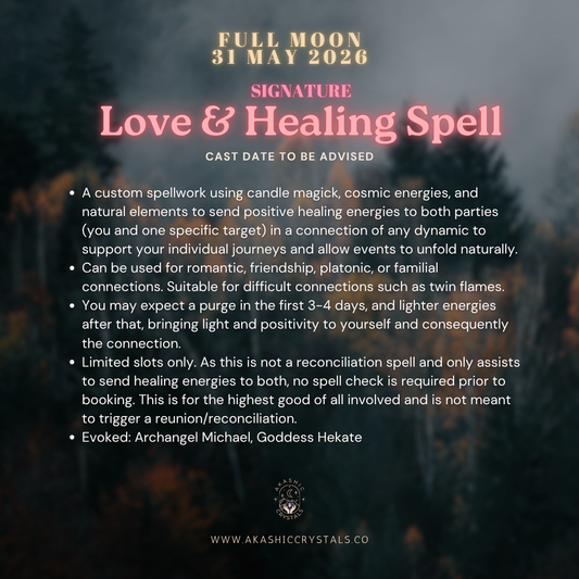 [Full Moon] Love & Healing for Difficult Connections
