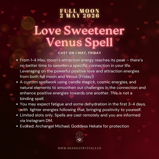 [Full Moon] Love Sweetener Spell - for Specific Connection