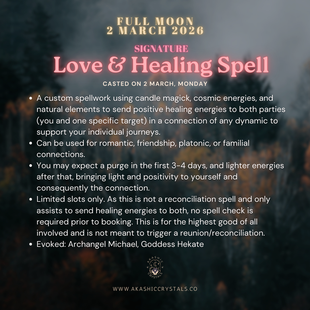 [Full Moon] Love & Healing Spell