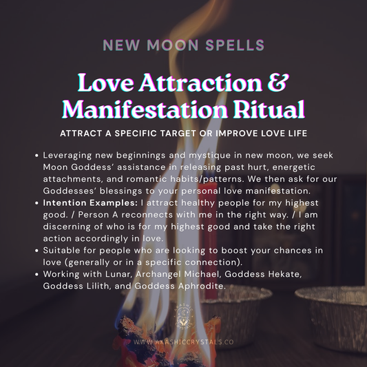 [New Moon] Love Attraction & Manifestation Ritual