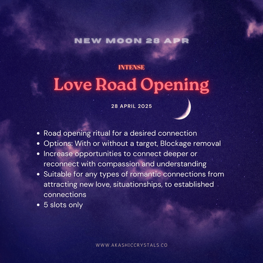 [New Moon] Love Road Opening Ritual