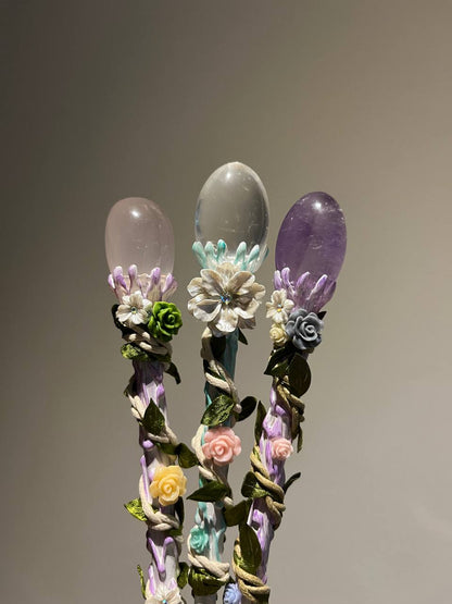 Crystal Bloom Wand