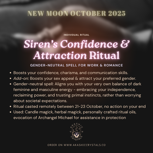 Siren's Confidence & Attraction Ritual for Work & Romance