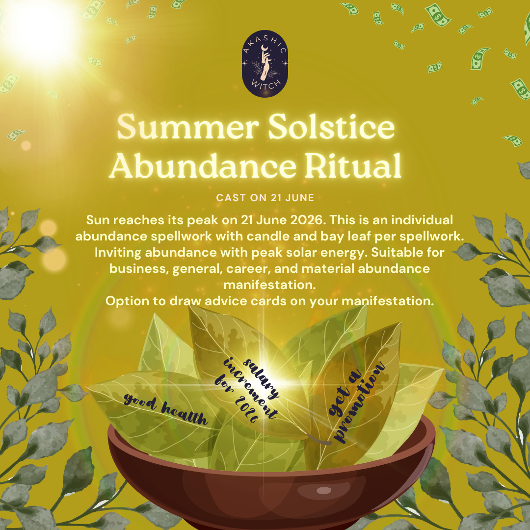 [21 June] Summer Solstice Abundance Ritual*
