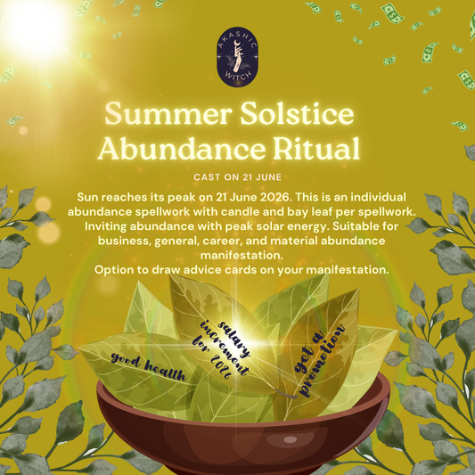 [21 June] Summer Solstice Abundance Ritual*