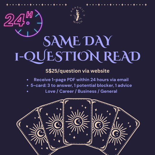 Same Day 1-Question Reading